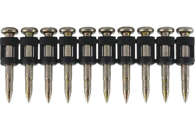 Дюбель-гвоздь монтажный TOUA 3,05 х 25 мм (уп.1000 шт.) усиленный 30525stepEGBP 30525stepEG