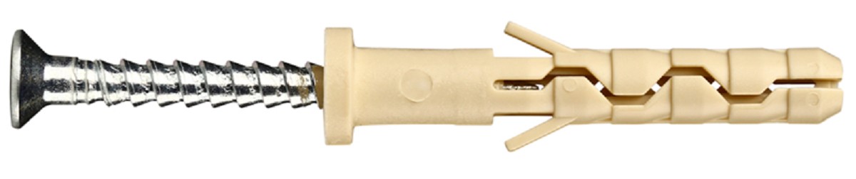 Дюбель гвоздевой с цилиндрической манжетой ЕВРОПАРТНЕР PDGN LK 8x 80 (500 шт.) 76083448