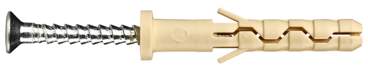 Дюбель гвоздевой с цилиндрической манжетой ЕВРОПАРТНЕР PDG LK 6x 80 (800 шт.) 76081043