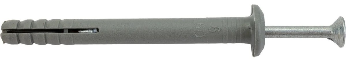 Дюбель гвоздевой Tech-KREP 6 х 60 (пакет 500 шт) грибовидный 154276 154276