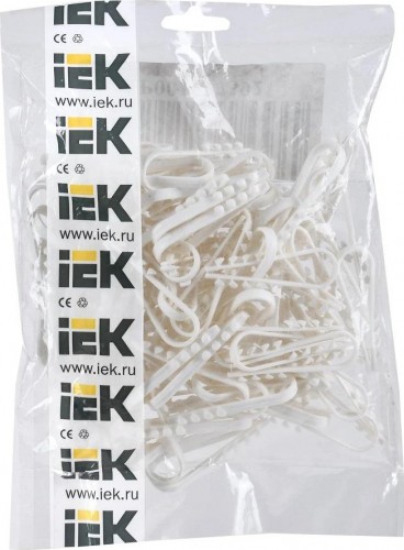 Дюбель-хомут IEK 11-18 мм (уп.100 шт.) белый UHH35-11-18-100 - изображение 2