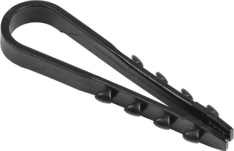 Дюбель-хомут IEK 5-10мм d=5мм нейлон черн. (уп. 100шт) UHH36-5-10-100