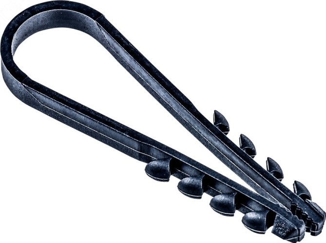 Дюбель-хомут IEK UDH 11-18мм для круглого кабеля нейлон черн. (уп.25шт) UDH13-11-18-025-K02