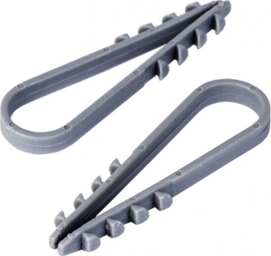 Дюбель-хомут Proconnect 11-18 мм (уп.100 шт.) серый 07-4502-3