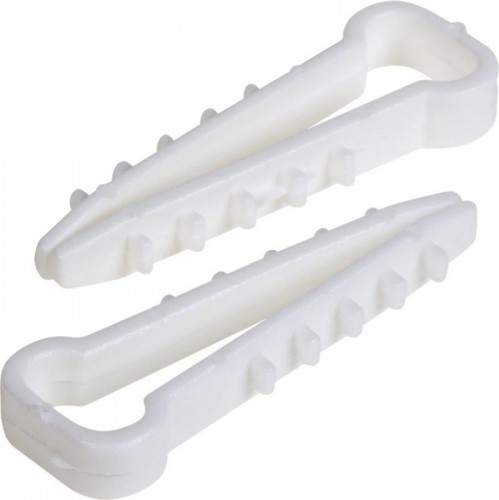 Дюбель-хомут Proconnect  5-10 мм (уп.10 шт.),  белый, прямоугольный 07-4611-9