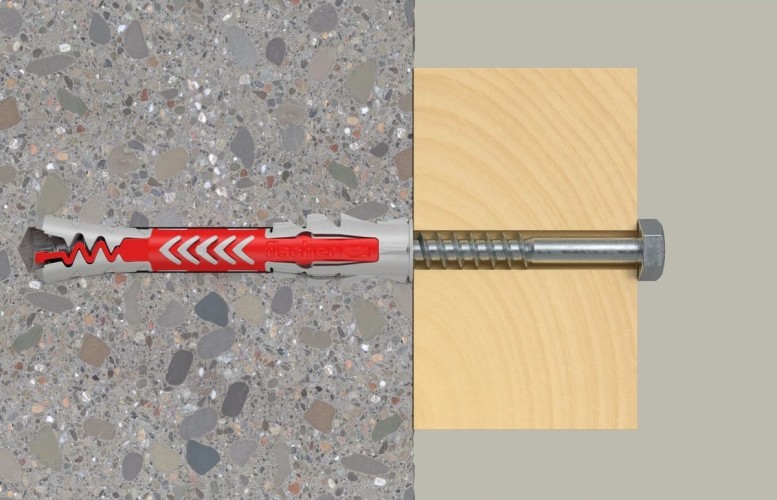 Дюбель универсальный нейлоновый FISCHER DUOPOWER 10x80, 4 шт 577310 - изображение 4