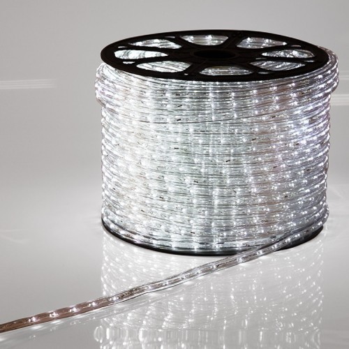Дюралайт Neon-Night 121-125-4 ( 100 метров ) LED фиксинг (2W)-белый Эконом d-13мм, 24LED/м, 121-125-4 - изображение 2