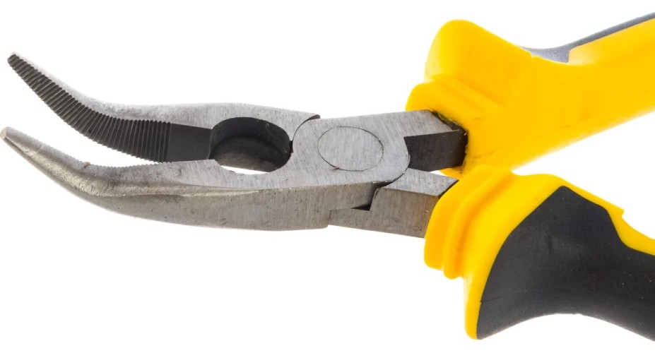 Длинногубцы BERGER BG1213 изогнутые 160 мм - изображение 2