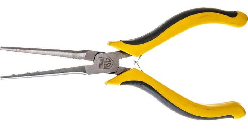 Длинногубцы BERGER BG1221 мини 150 мм