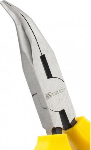 Длинногубцы диэлектрические MATRIX "Insulated" 160 мм, изогнутые, двухкомпонентные рукоятки 17472 17472 - изображение 4