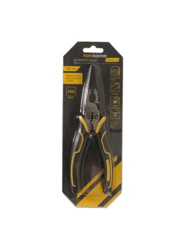 Длинногубцы HANSKONNER HK1020-02-3-160 160мм. - изображение 5