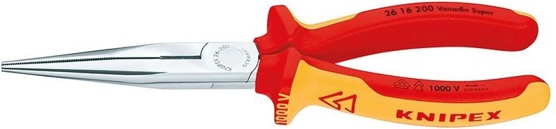 Длинногубцы KNIPEX 2616200SB 200 мм KN-2616200SB