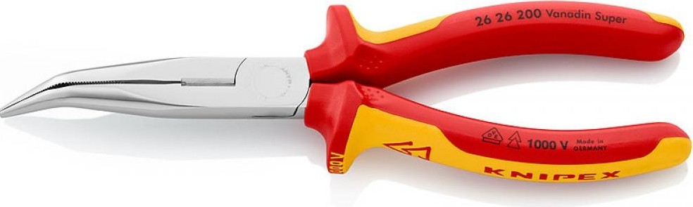 Длинногубцы KNIPEX 2626200SB 200 мм KN-2626200SB