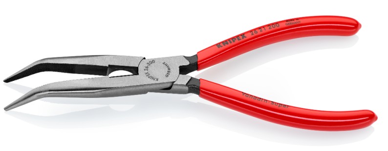 Длинногубцы KNIPEX KN-2621200SB с режущими кромками, губки 40°, 200 мм - изображение 2