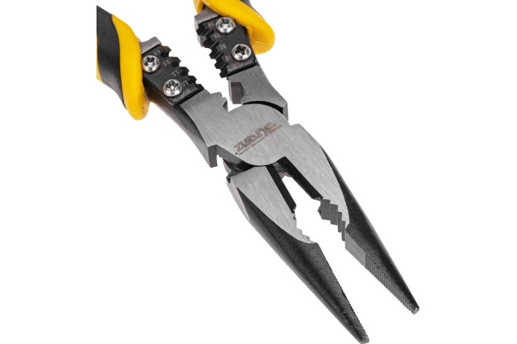 Длинногубцы Kranz KR-12-4653-5 многофункциональные универсальные 200мм - изображение 4