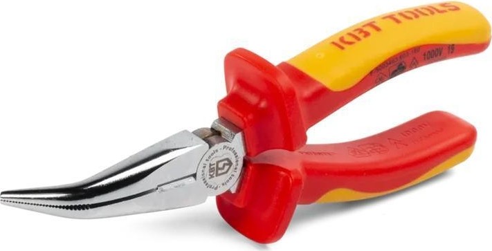 Длинногубцы КВТ ПРОФИ 160мм изогнутые диэлектрические 160 мм 79220