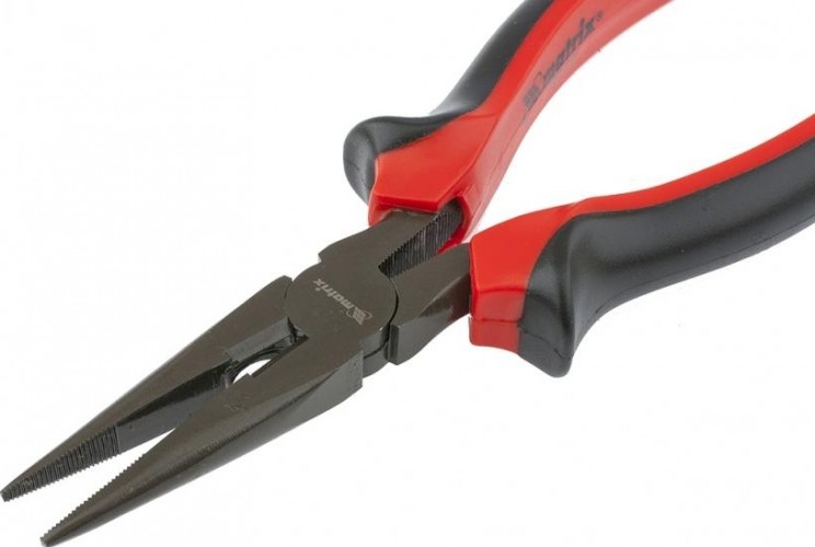 Длинногубцы MATRIX "Black Nickel" 200 мм, двухкомпонентные рукоятки 17162 17162 - изображение 4
