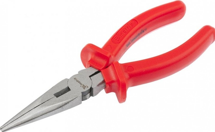 Длинногубцы MATRIX "Econom" 180 мм, пластмассовые рукоятки 17193 17193 - изображение 3