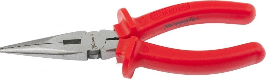 Длинногубцы MATRIX "Econom" 180 мм, пластмассовые рукоятки 17193 17193 - изображение 2