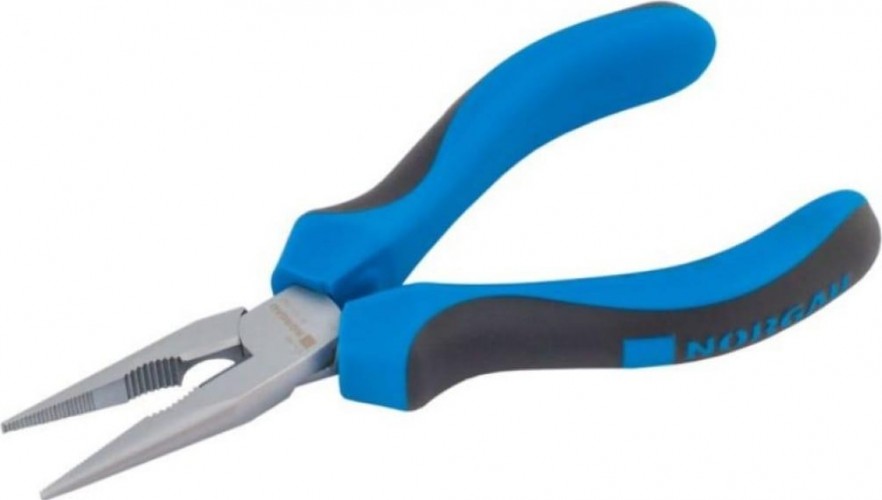 Длинногубцы Norgau N133A-160 загнутые 070129116
