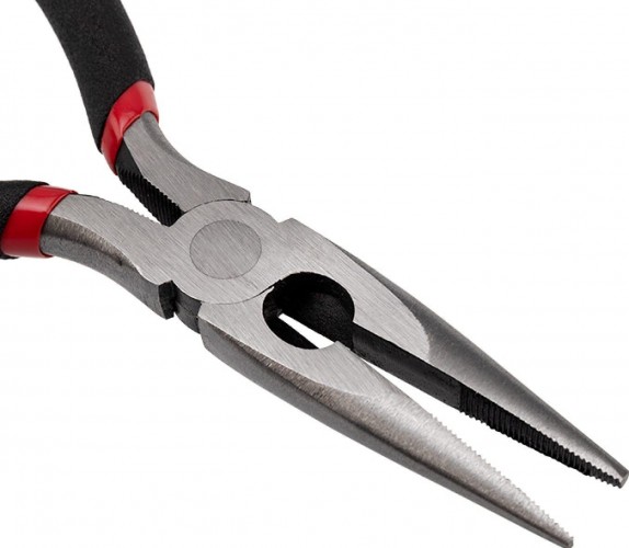 Длинногубцы REXANT 12-4617-1 160 мм, обливные рукоятки - изображение 3