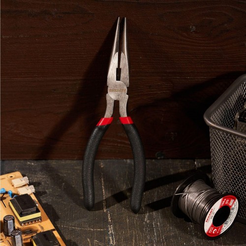 Длинногубцы REXANT 12-4618-1 180 мм, обливные рукоятки - изображение 2