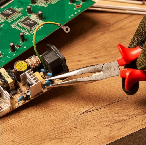 Длинногубцы REXANT 12-4618 200 мм двухкомпонентные рукоятки - изображение 3