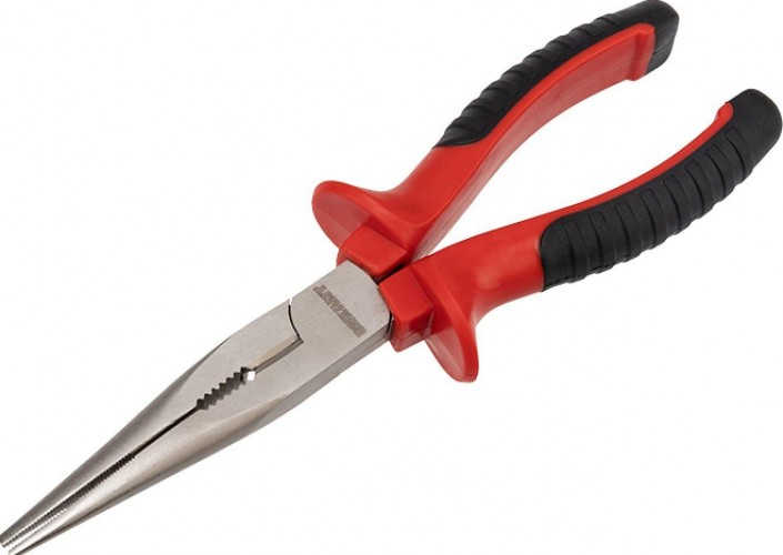 Длинногубцы REXANT 12-4618 200 мм двухкомпонентные рукоятки