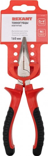 Длинногубцы REXANT 12-4620 изогнутые 160 мм двухкомпонентные - изображение 4