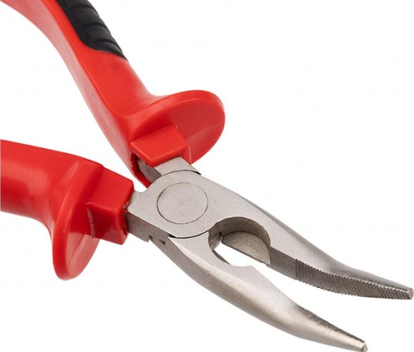 Длинногубцы REXANT 12-4620 изогнутые 160 мм двухкомпонентные - изображение 2