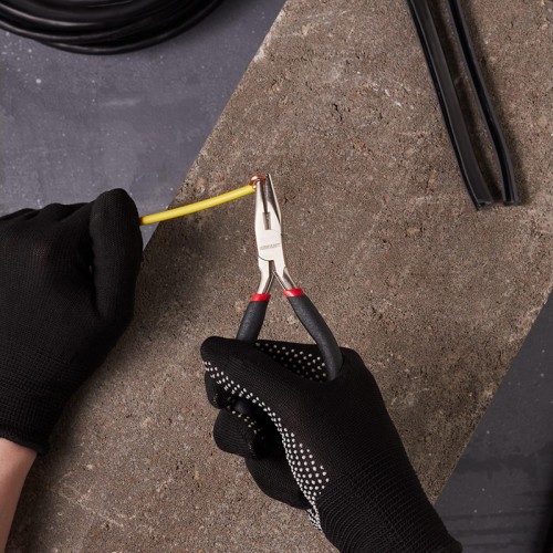 Длинногубцы REXANT Мини 120 мм авторазжим, обливные рукоятки 12-4604 - изображение 5