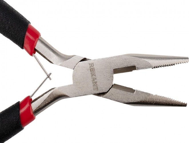 Длинногубцы REXANT Мини 120 мм авторазжим, обливные рукоятки 12-4604 - изображение 3