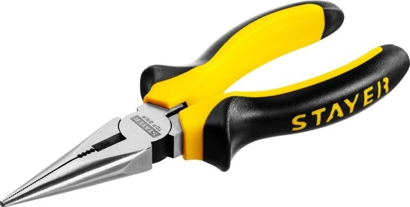 Длинногубцы STAYER TOPGrip 160мм, 2205-3-16_z02
