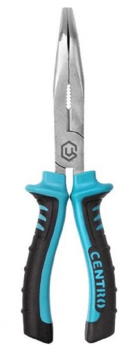Длинногубцы ЦЕНТРОИНСТРУМЕНТ 1962 изогнутые бирюзовые