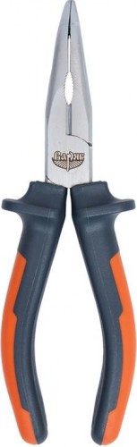 Длинногубцы ВАРЯГ 87008 изогнутые crmo сталь 200мм тов-156651