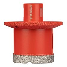 Коронка-фреза алмазная DLT Ceramic Cone Pro 45-65 мм (для УШМ) - изображение 6