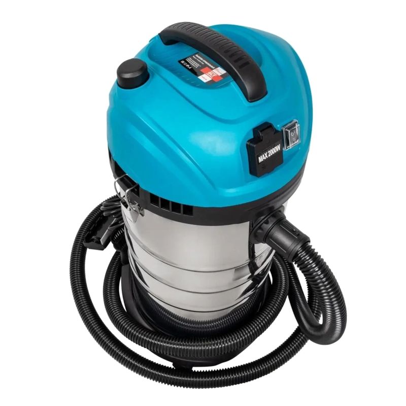 Пылесос строительный DLT Extraline PL30 с полуавтоматической очисткой фильтра (обратный поток) - изображение 2