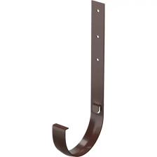 Кронштейн для желоба DÖCKE металлический цвет коричневый - изображение 3