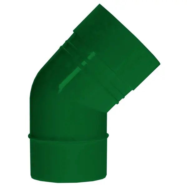 Колено DÖCKE 80 мм 45 градусов зелёный - изображение 2