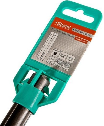 Долото SDS-max Sturm 9018-SDSM-F25X600 мм - изображение 4