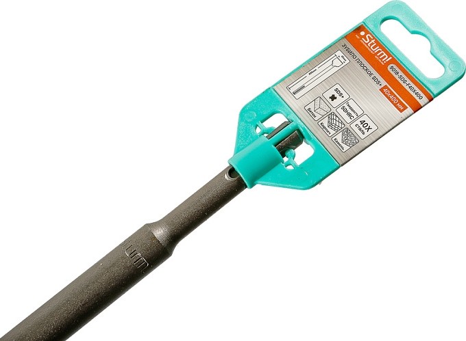 Долото SDS-plus Sturm 9018-SDS-F40X400 40х400мм - изображение 2