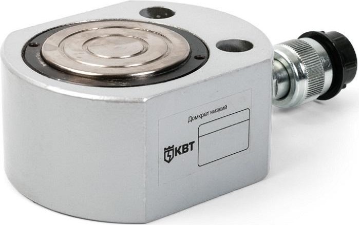 Домкрат гидравлический КВТ ДН-100П16 низкий 84598