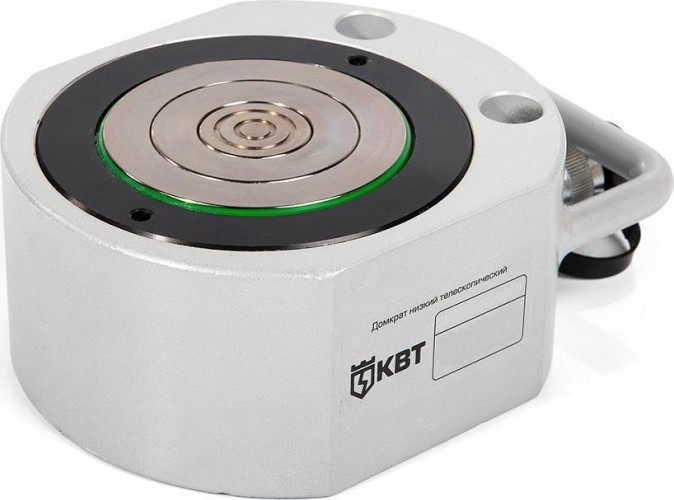 Домкрат гидравлический КВТ ДН-100М68Т низкий 84597