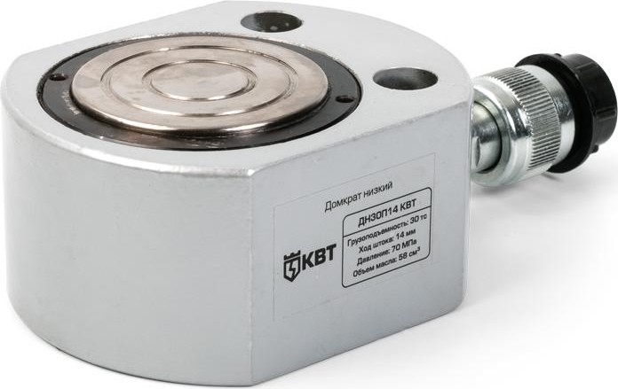 Домкрат гидравлический низкий КВТ ДН10П11 (10 т - 43/54 мм) 74326 74326