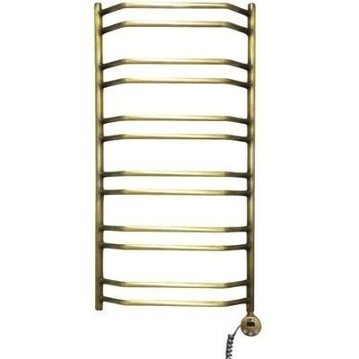 Электрический полотенцесушитель лесенка Domoterm Калипсо П10 500x800 ER золото - изображение 5