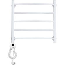 Электрический полотенцесушитель лесенка Domoterm Калипсо П5 500x500 БЕЛ EL - изображение 2