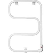 Электрический е образный полотенцесушитель Domoterm DMT 104-25 40*60 EK R - изображение 2