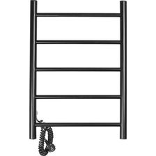 Электрический полотенцесушитель лесенка Domoterm DMT 109-5 50x71 ЧРН EK L - изображение 3