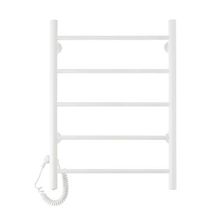 Электрический полотенцесушитель лесенка Domoterm DMT 109-5 50x71 БЕЛ EK L - изображение 2