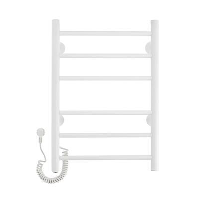 Электрический полотенцесушитель лесенка Domoterm DMT 109-6 40х60 БЕЛ EK L